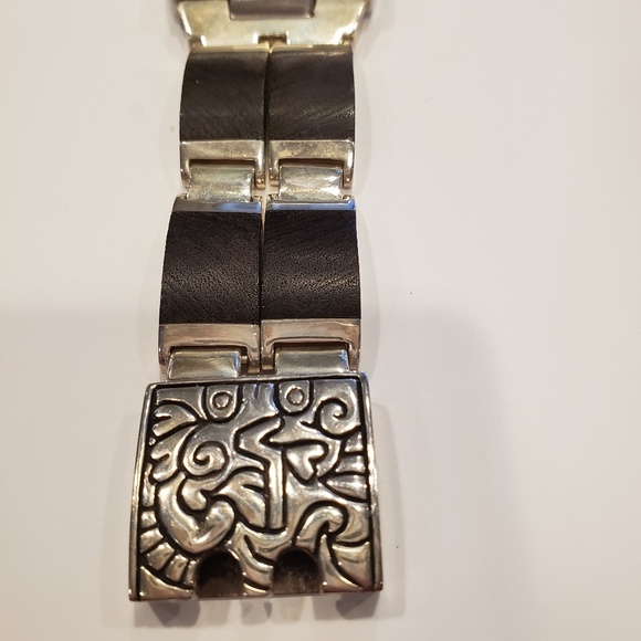 Versani men's watch bocote wood, sterling silver - Picture 3 of 5